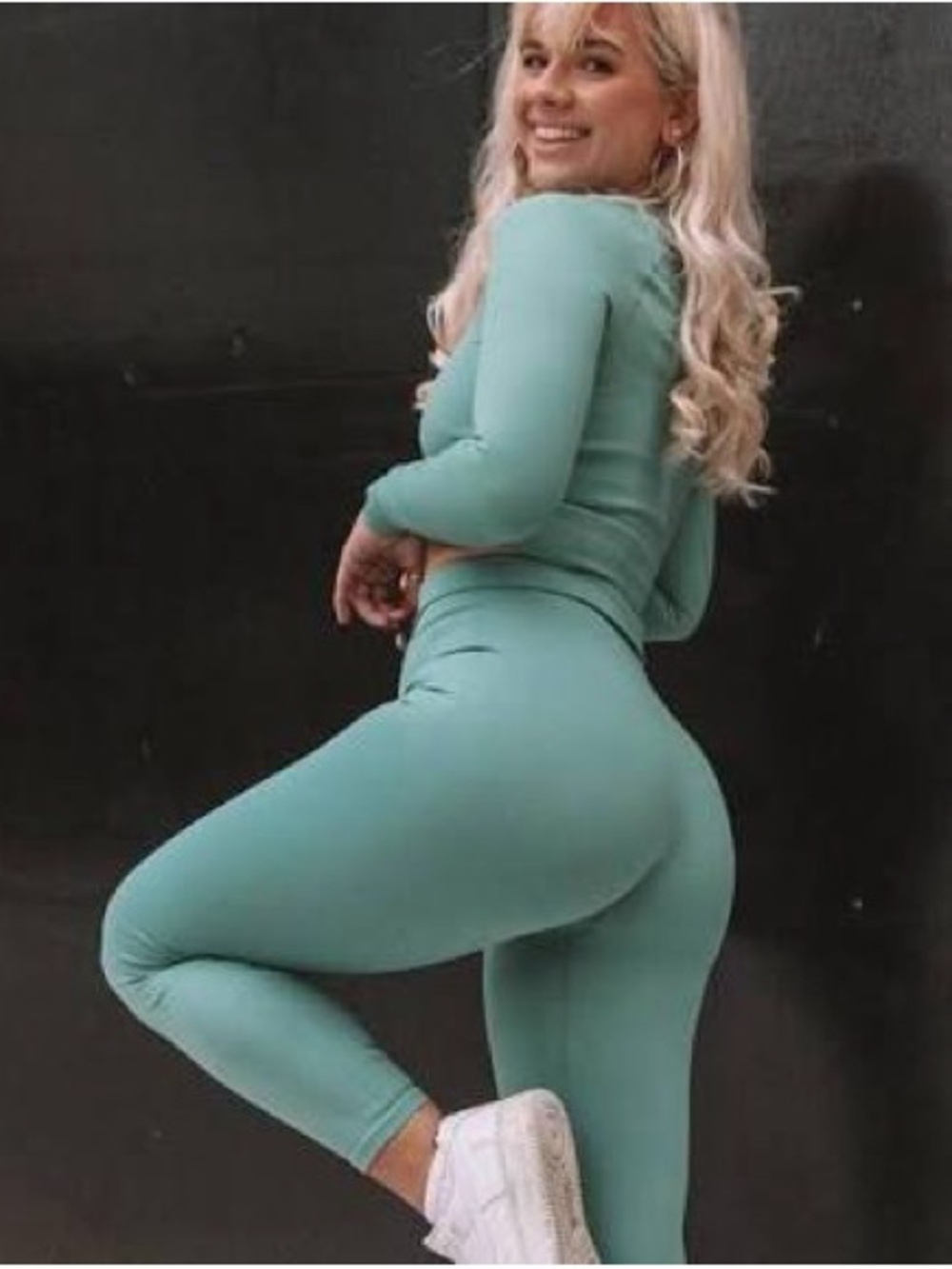 Tala Zinnia Sea Foam High-Waist Sculpting Leggings